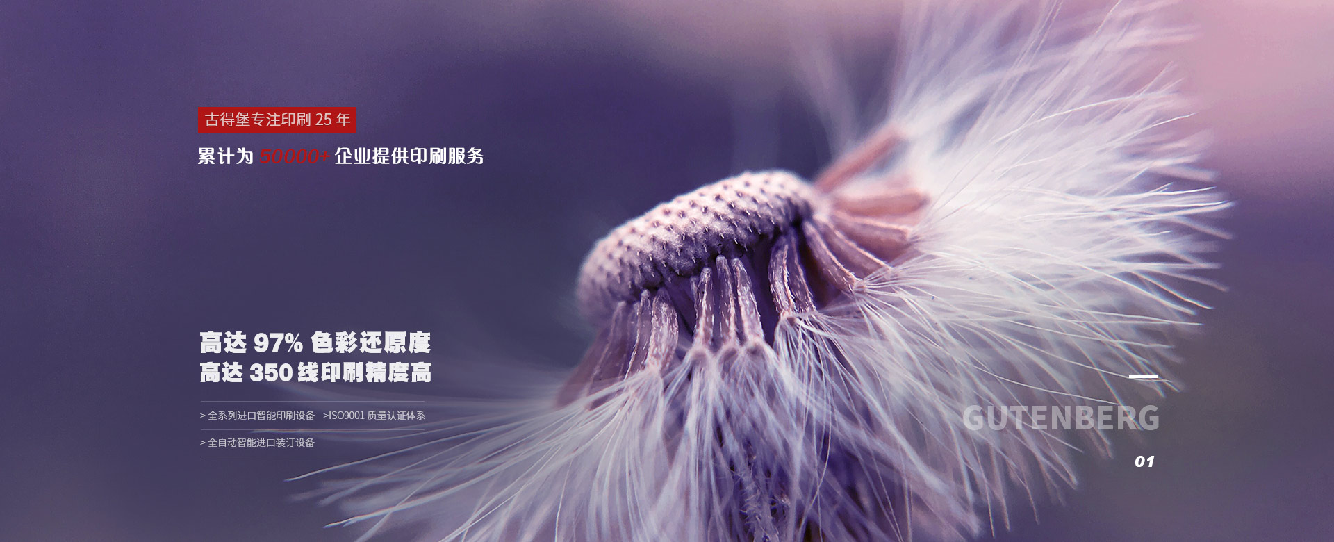 古得堡20年印刷經(jīng)驗(yàn)，色彩高度還原，專(zhuān)業(yè)畫(huà)冊(cè)印刷定制加工。